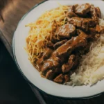 Semplice manzo alla Stroganoff