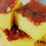 Torta di mais soffice