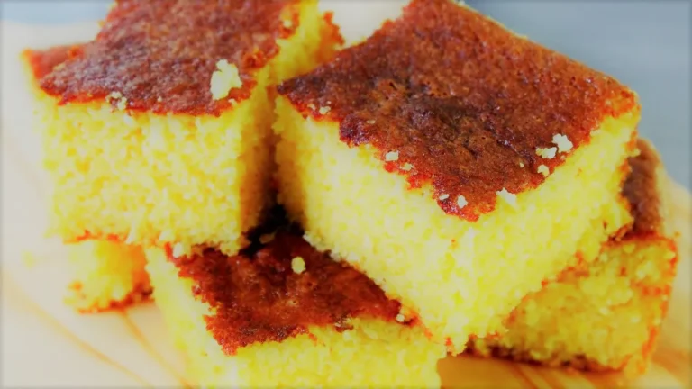 Torta di mais soffice