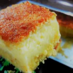 Torta di mais cremosa nel frullatore