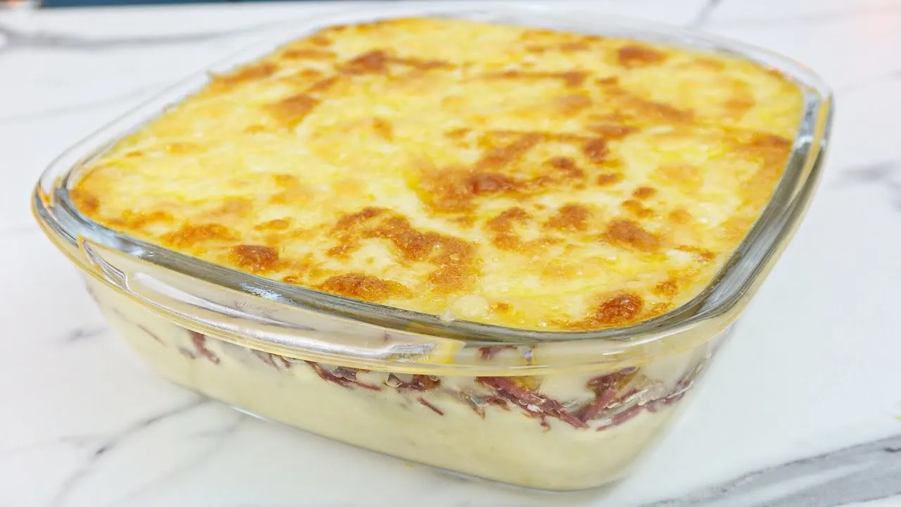Escondidinho de Carne Seca (cremoso)