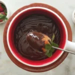 Fonduta di cioccolato