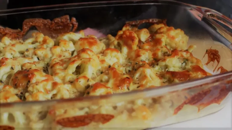 Gratin Di Cavolfiore Con Formaggio