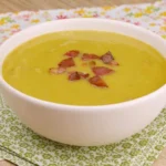 Pea Soup with Sausage and Bacon