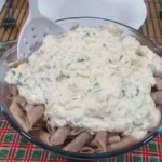 Salsa bianca con panna acida