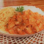 Semplice pollo alla Stroganoff