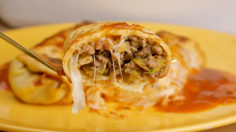 Simple Ground Meat Pancake