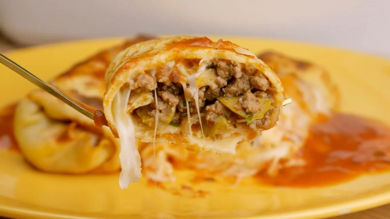 Simple Ground Meat Pancake