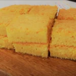 Torta cremosa di mais in latta