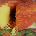 Torta di mais verde semplice