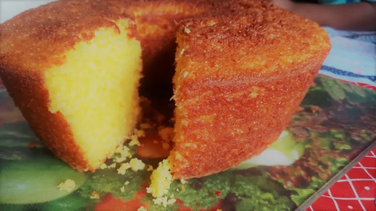 Torta di mais verde semplice