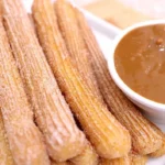 Churros con Dulce de Leche