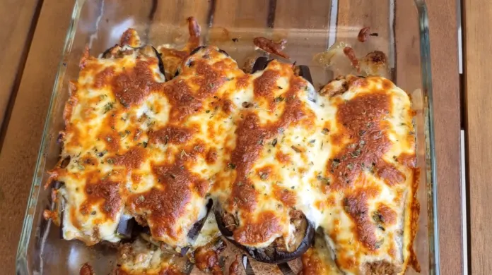 Melanzane Ripiene Di Carne Macinata