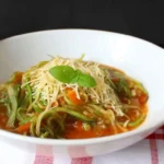 Pasta di zucchine (spaghetti a basso contenuto di carboidrati)