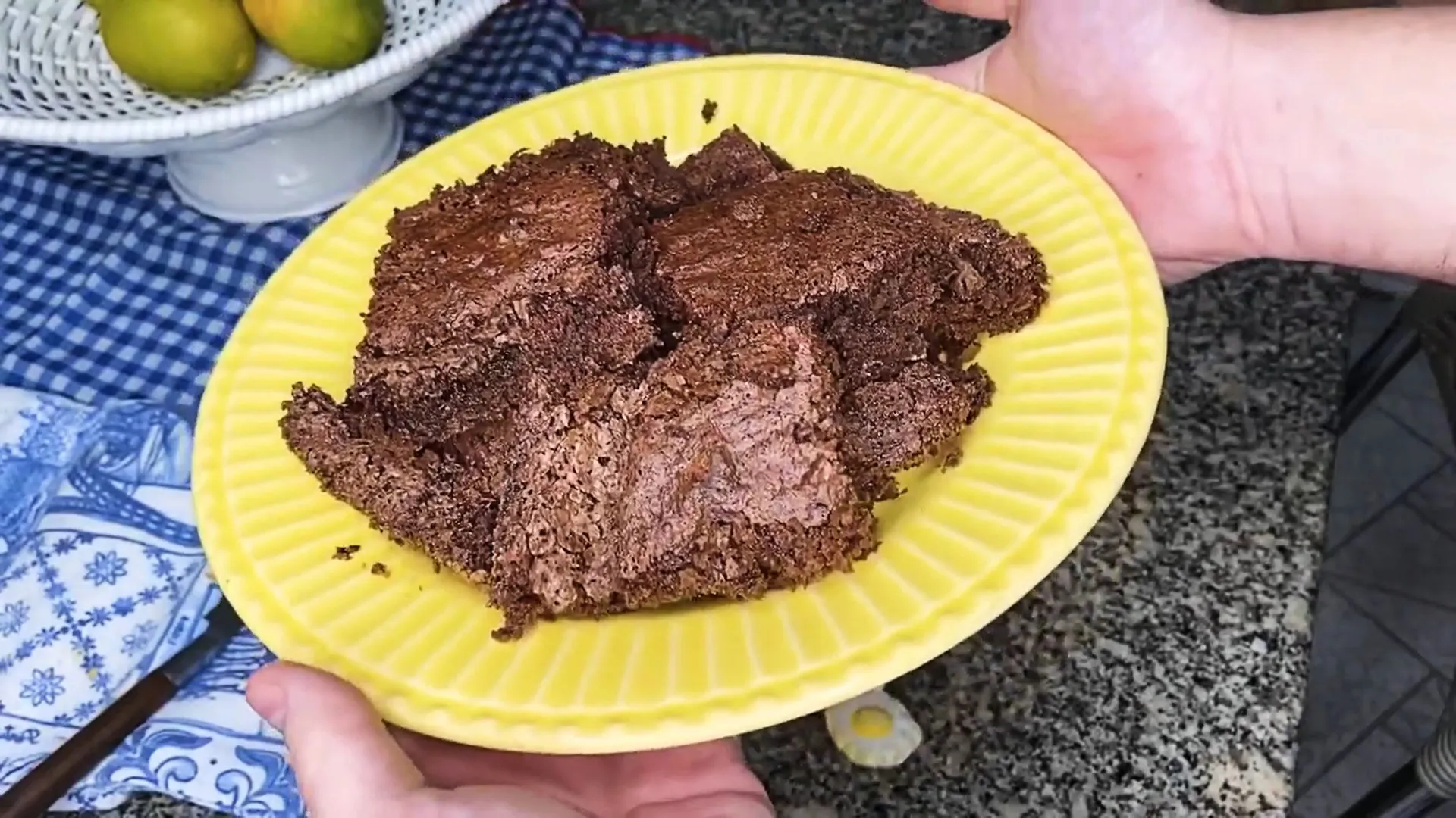 Torta cremosa al cioccolato
