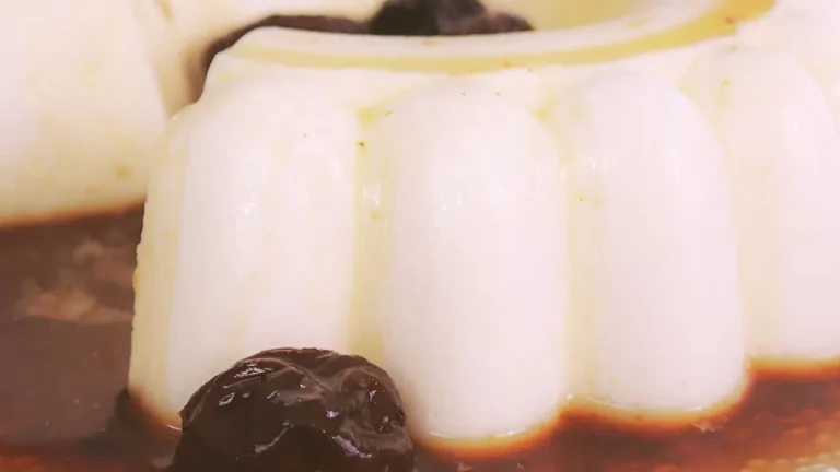 Budino alla crema bianca