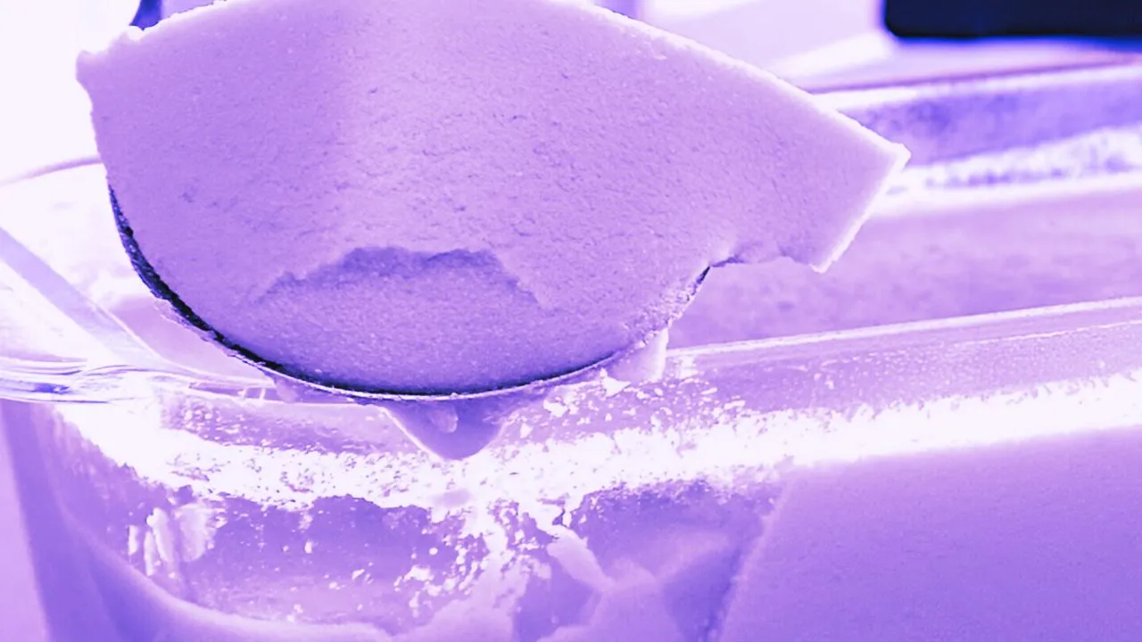 Gelatina con latte condensato