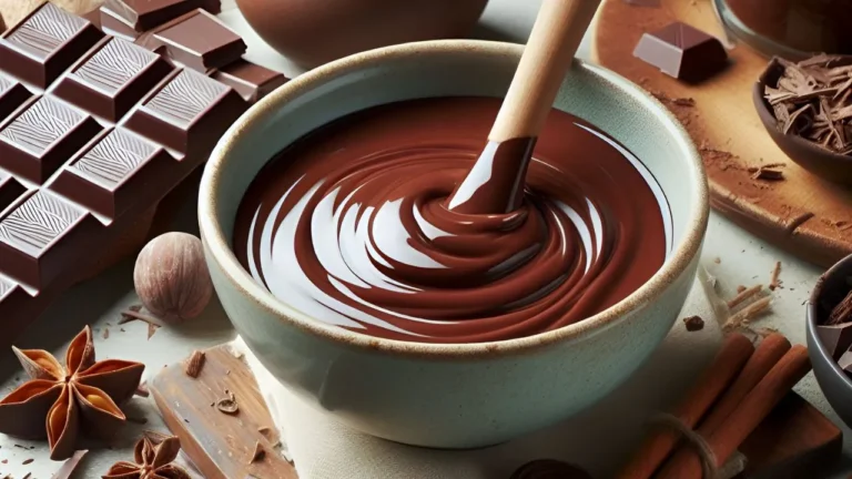 Glassa al cioccolato semplice