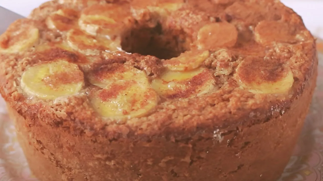 Torta d Avena con Banana